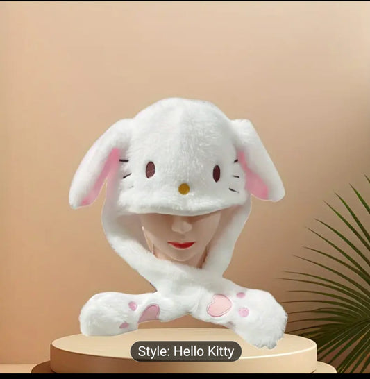 Bunny Earmuffs Cute Plush Animal Ear Warmers |Fluffy Furry Ear Muffs For Winter| Ear Muff