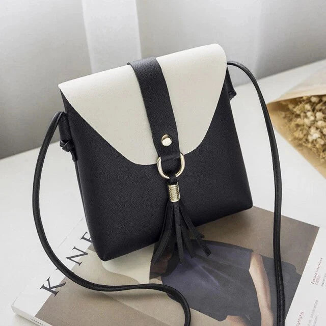 Teddy Black Crossbody Bag